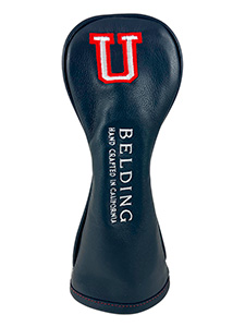 サーカ ハイブリッド ヘッドカバー #U - ネイビー／レッド／ホワイト・ガーメントレザー