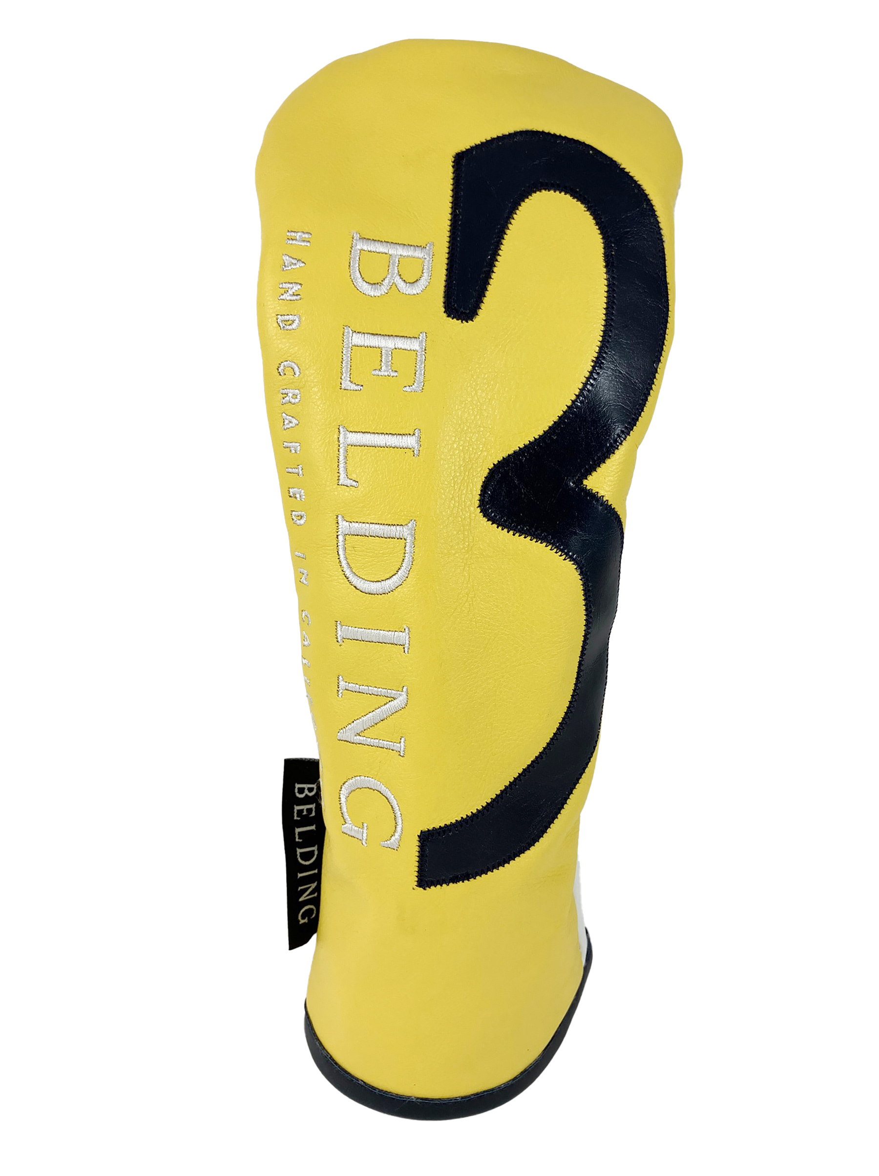 サーカ プレミアム ヘッドカバー4点セット （イエロー／ホワイト・ガーメントレザー）