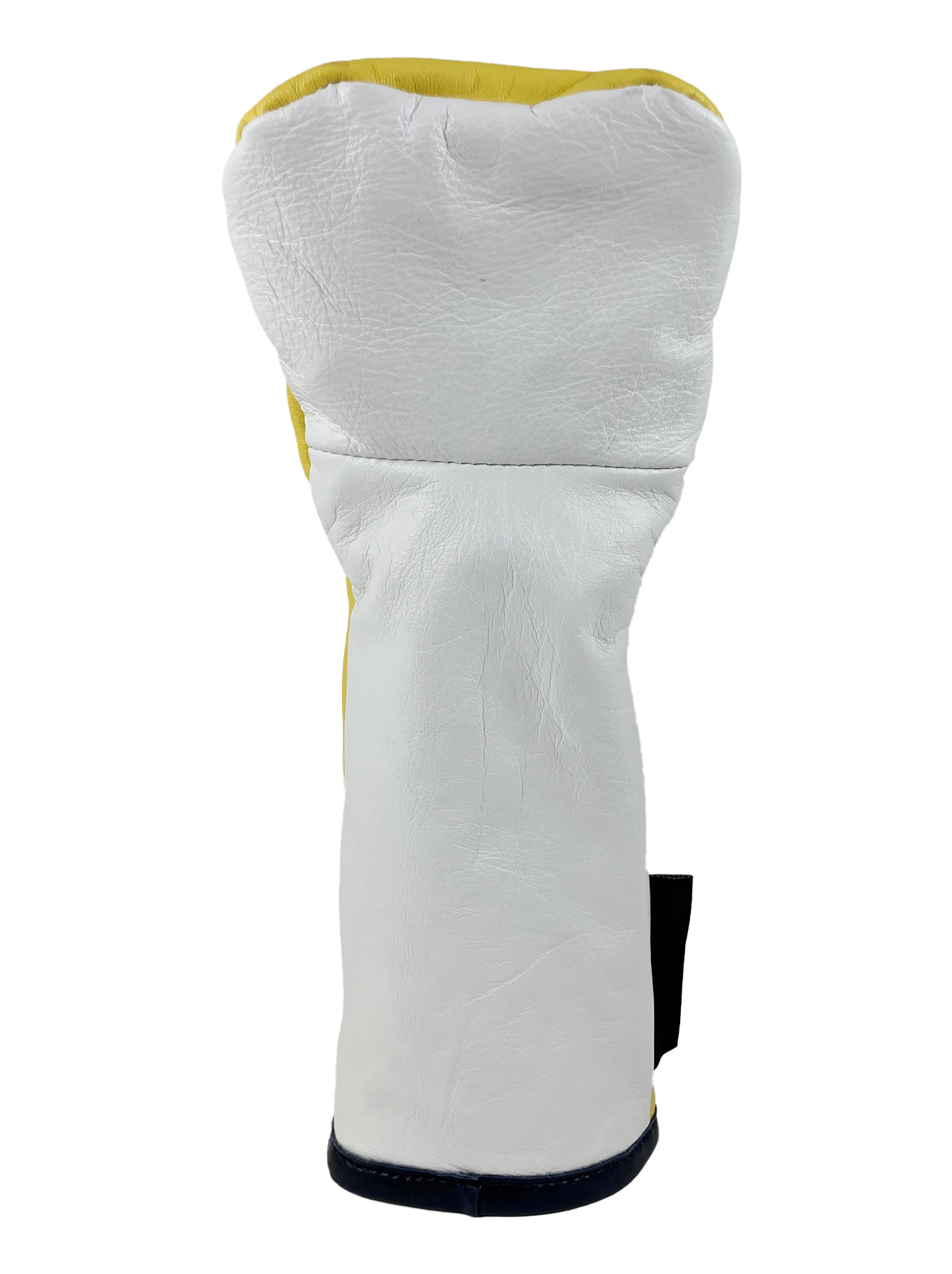 サーカ プレミアム ヘッドカバー4点セット （イエロー／ホワイト・ガーメントレザー）