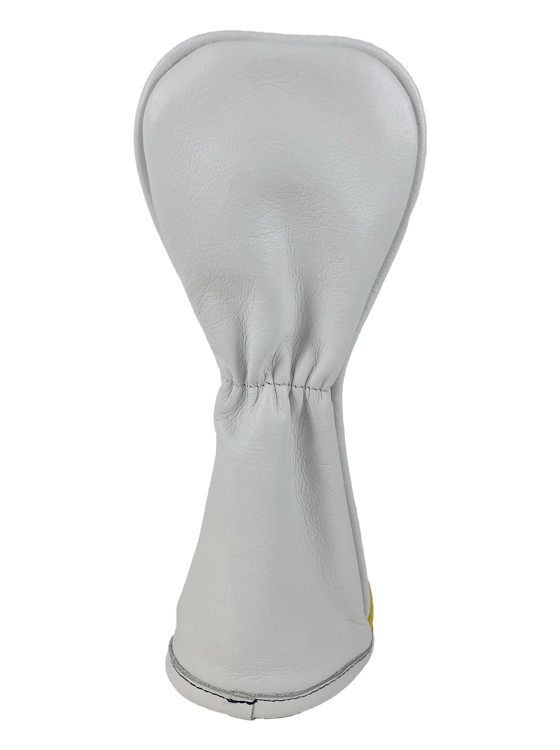 サーカ プレミアム ヘッドカバー4点セット （イエロー／ホワイト・ガーメントレザー）