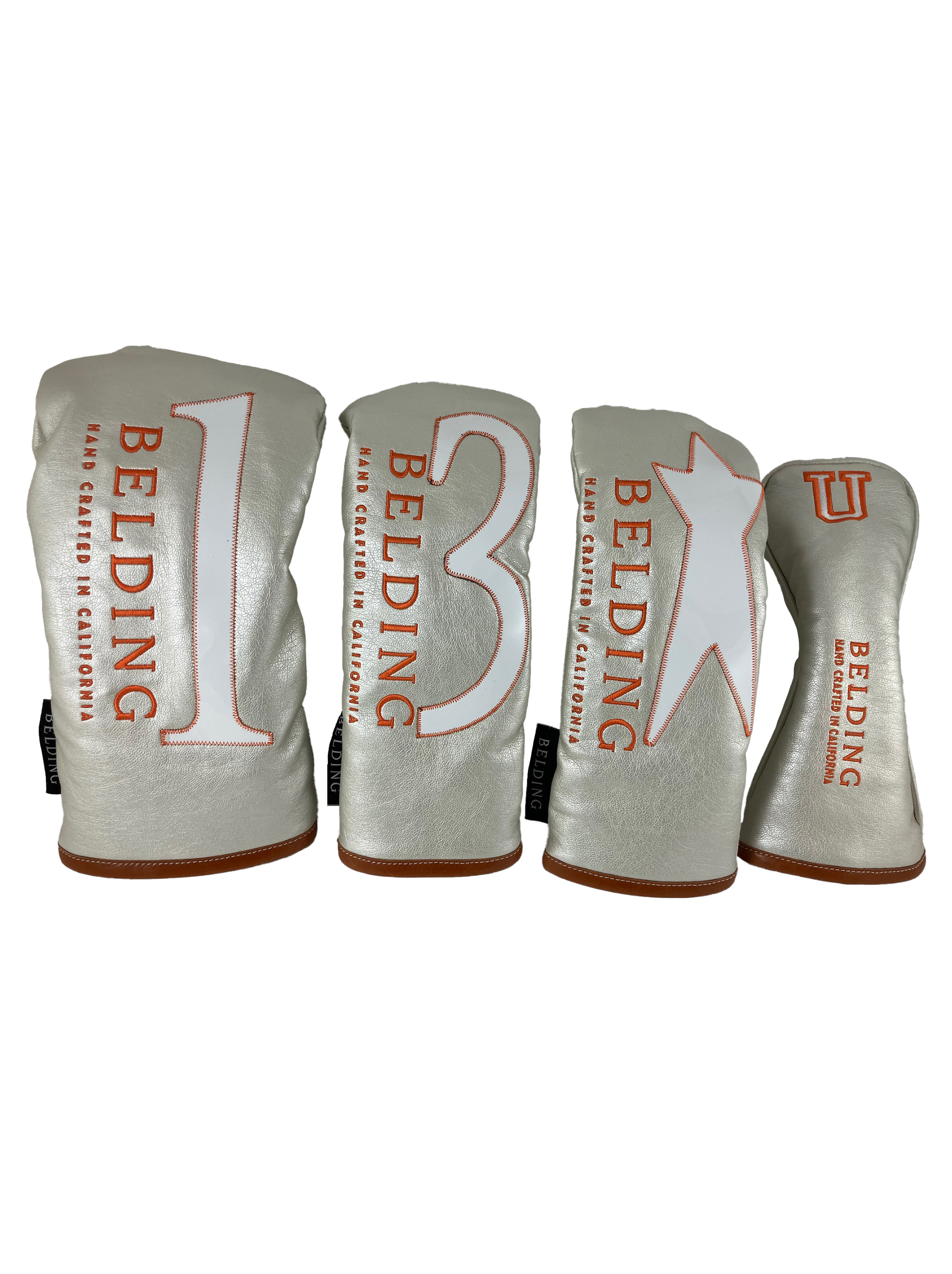 サーカ プレミアム ヘッドカバー4点セット （パール・オレンジ）