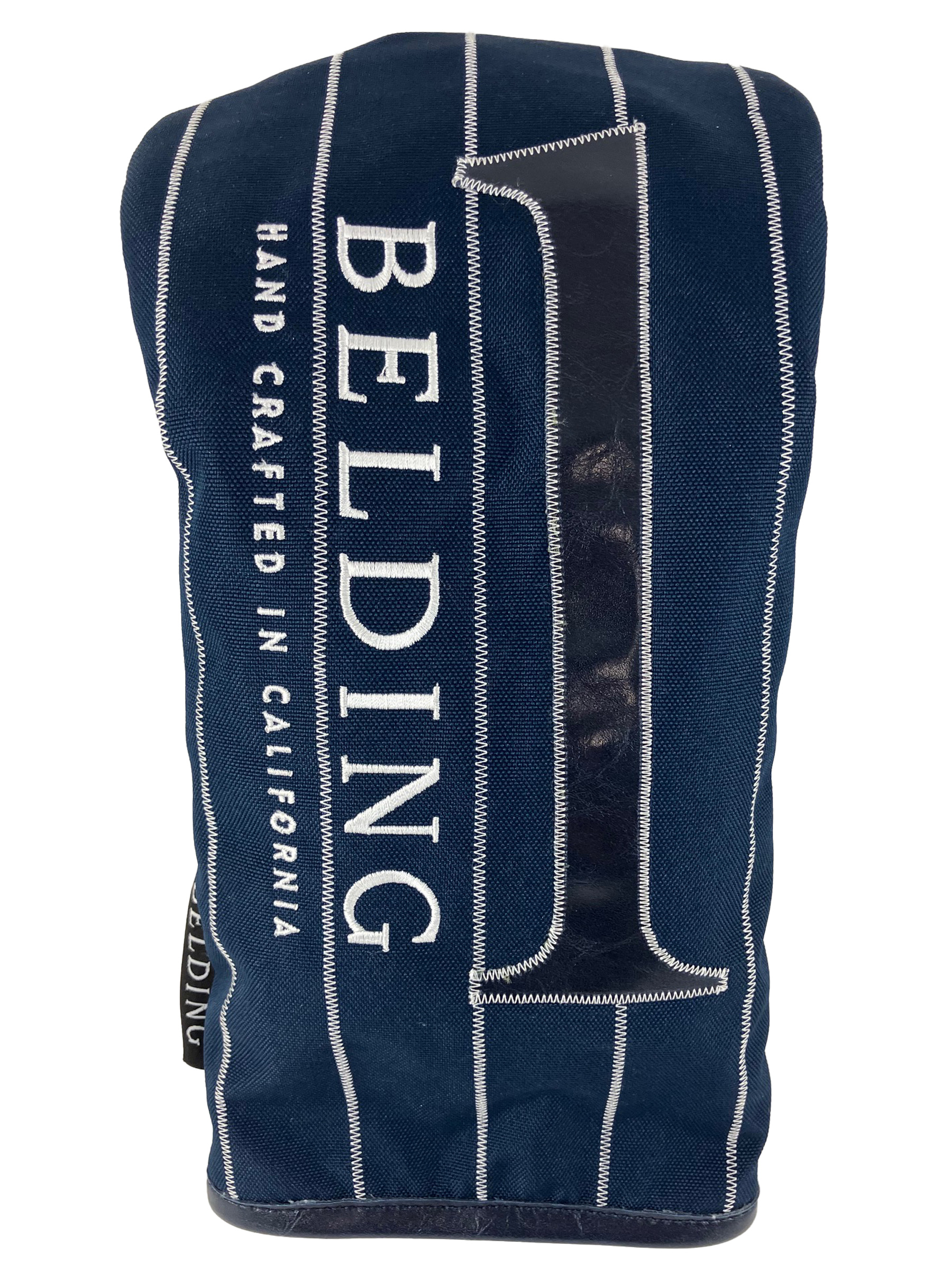 サーカ プレミアム ヘッドカバー4点セット （ネイビー／シルバー・ホワイト ピンストライプ）