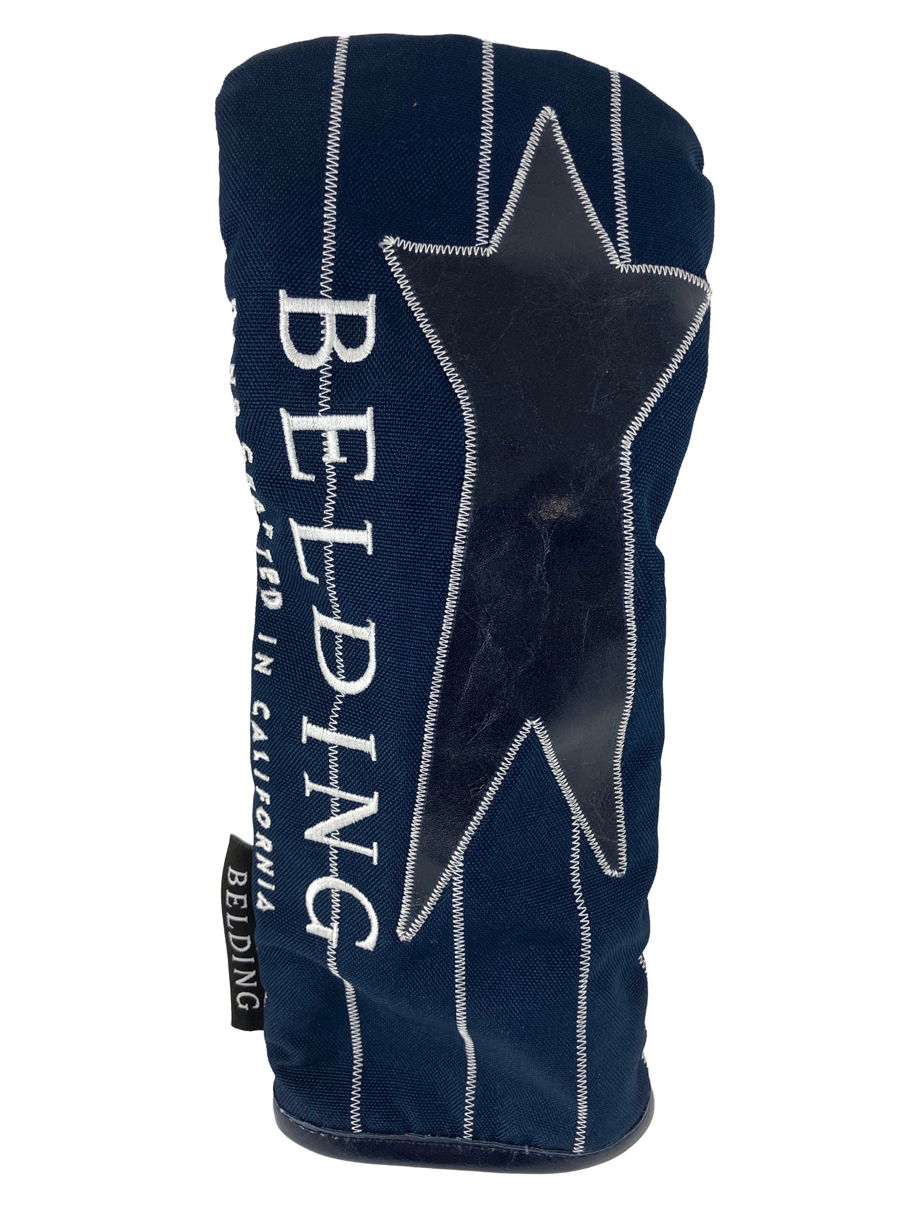 サーカ プレミアム ヘッドカバー4点セット （ネイビー／シルバー・ホワイト ピンストライプ）