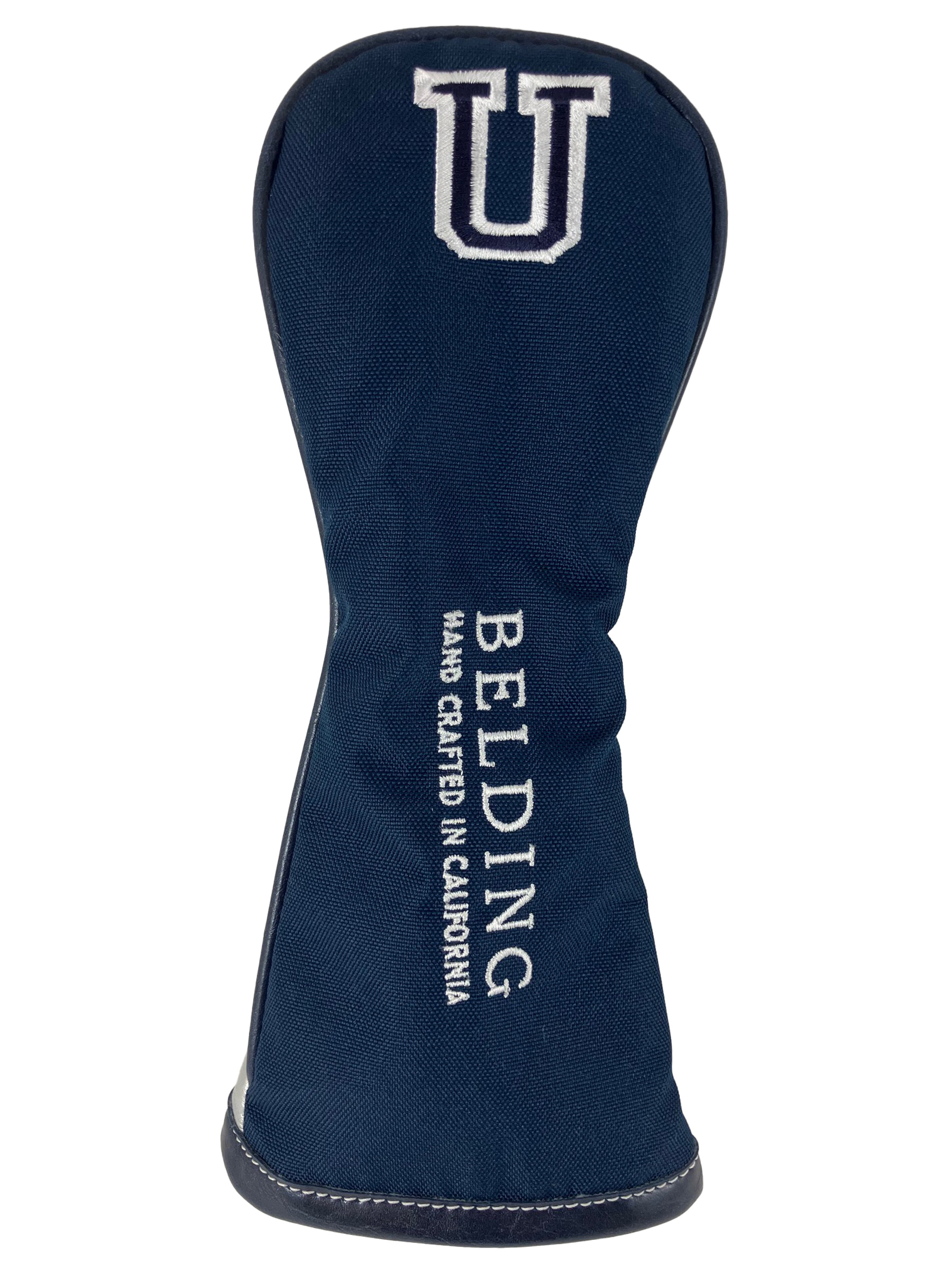 サーカ プレミアム ヘッドカバー4点セット （ネイビー／シルバー・ホワイト ピンストライプ）